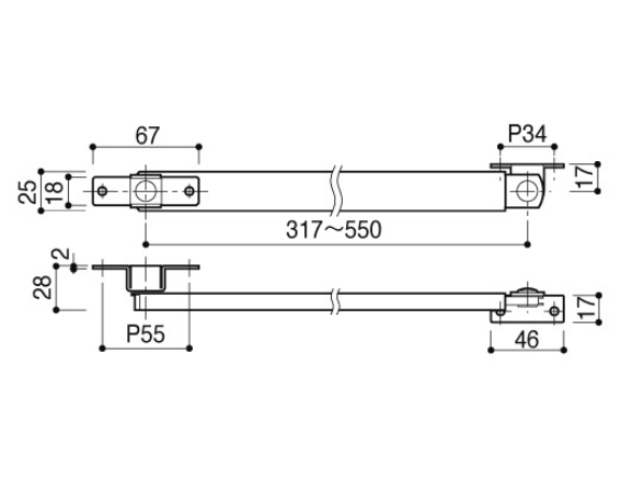 AC-700 懸掛式門擋 4