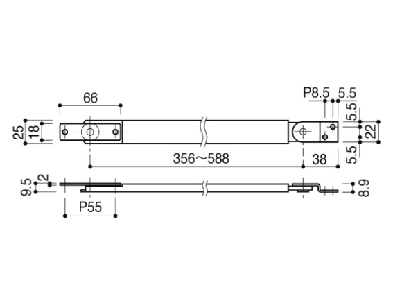 AC-701 內嵌式門擋 4