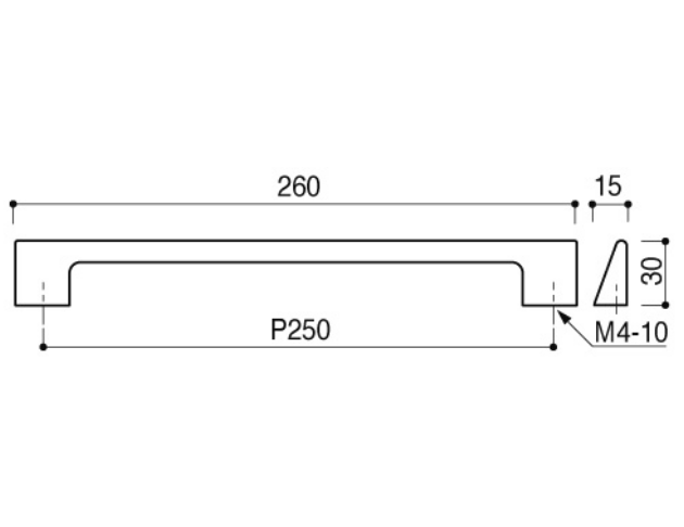 PC-214 系列 櫥櫃把手 4