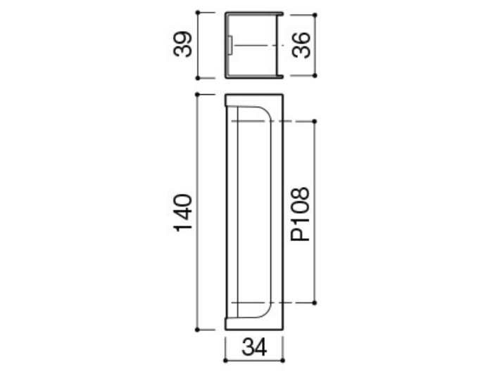 PC-452 門邊崁入式把手  5