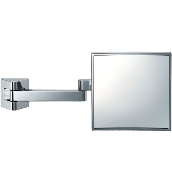 SE-168 壁掛式摺疊擴大化妝鏡(方形)